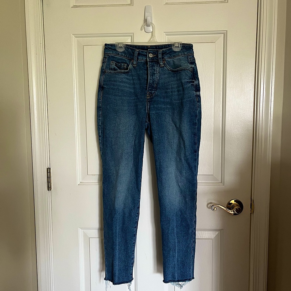 OLD NAVY high rise o.g. straight jeans